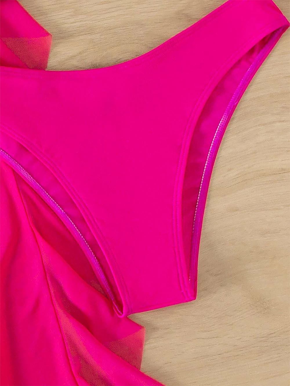 3pack Criss Cross Halter Bikini Swimsuit & Cover Up Pants | ZAKAPOP