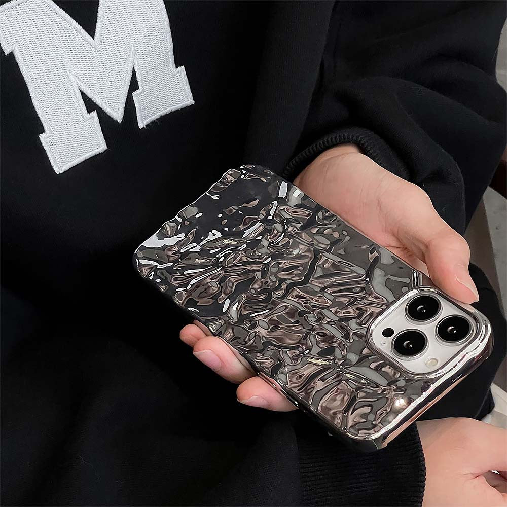 Crinkled Foil iPhone Case | ZAKAPOP
