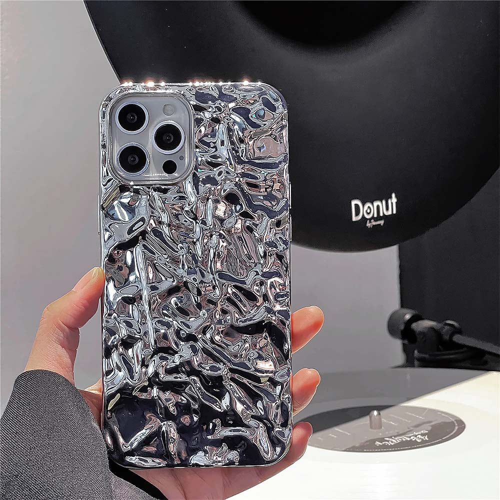 Crinkled Foil iPhone Case | ZAKAPOP