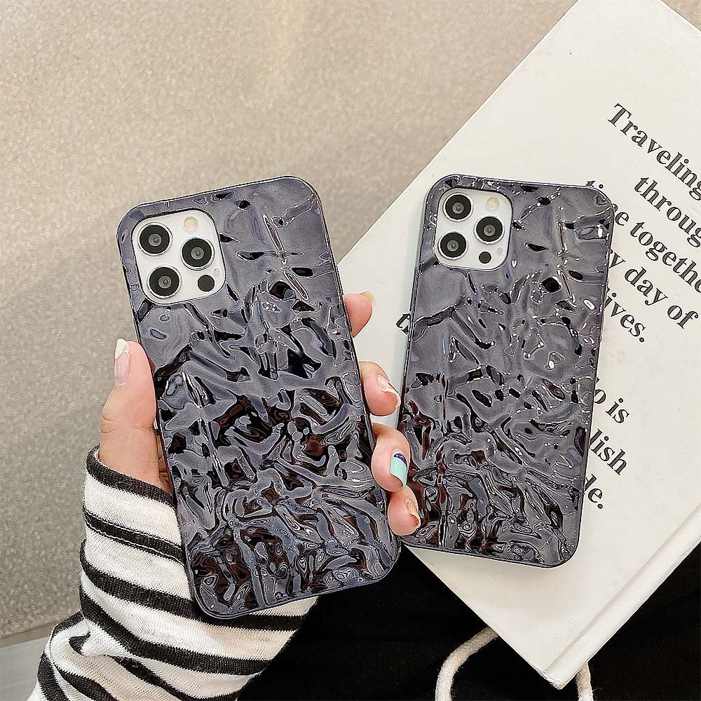Crinkled Foil iPhone Case | ZAKAPOP
