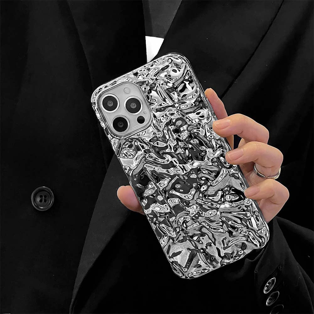 Crinkled Foil iPhone Case | ZAKAPOP