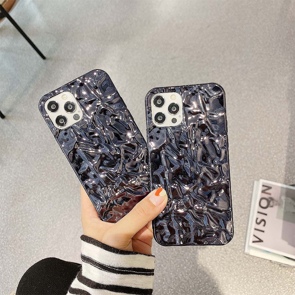 Crinkled Foil iPhone Case | ZAKAPOP