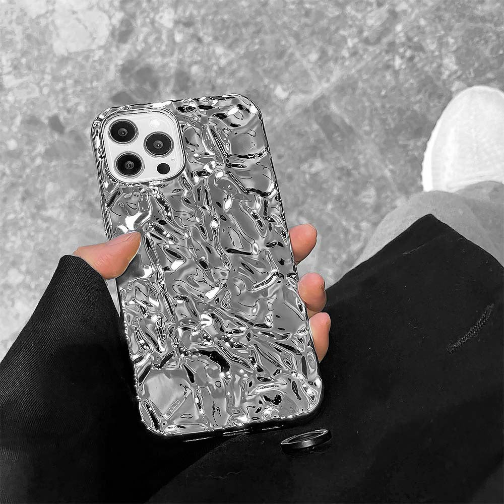 Crinkled Foil iPhone Case | ZAKAPOP
