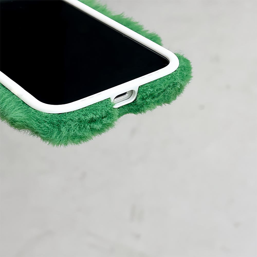 Funny Plush Cartoon Braided Girl iPhone Case | ZAKAPOP
