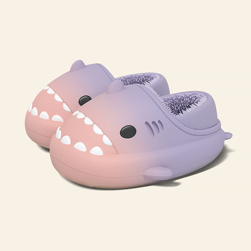 Gradient Full Heel Winter Shark Slippers (Adult) | ZAKAPOP
