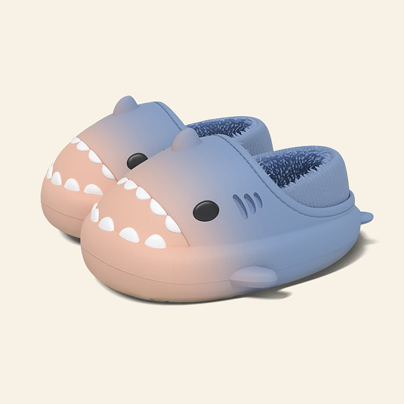 Gradient Full Heel Winter Shark Slippers (Adult) | ZAKAPOP