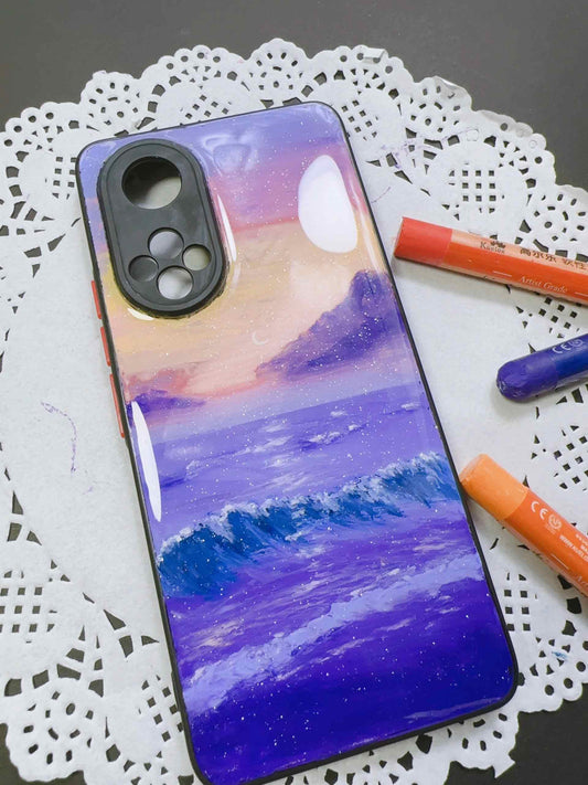 Hand-Painted Seascape Resin Phone Case | ZAKAPOP