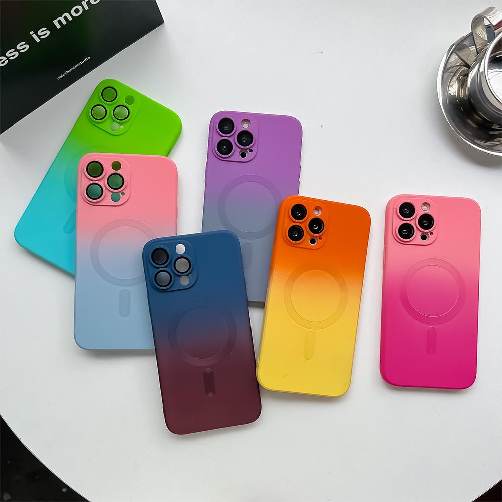 Magnetic Gradient Phone Case | ZAKAPOP