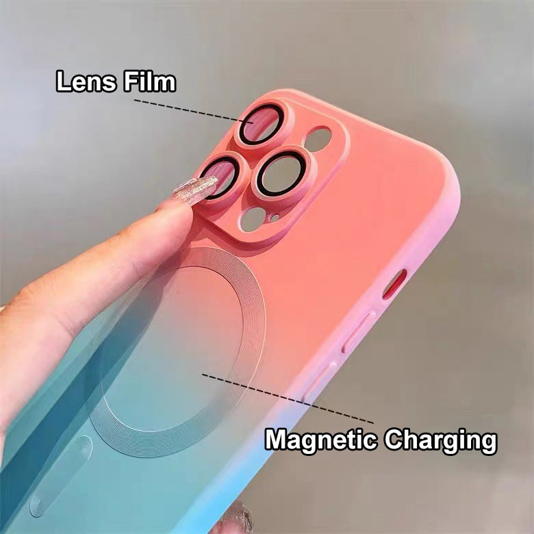 Magnetic Gradient Phone Case | ZAKAPOP