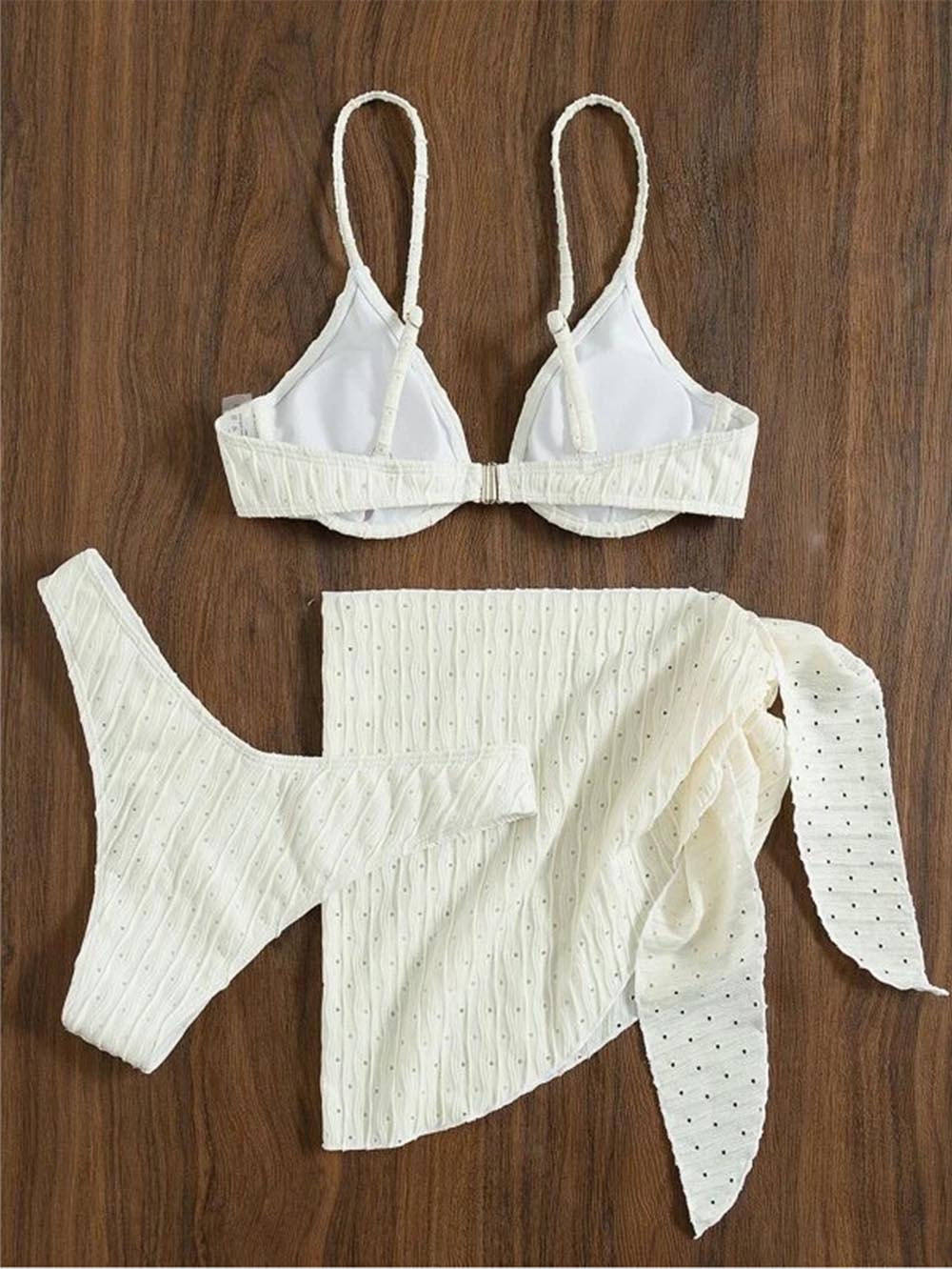 Sexy Split Three Piece Swimwear | ZAKAPOP