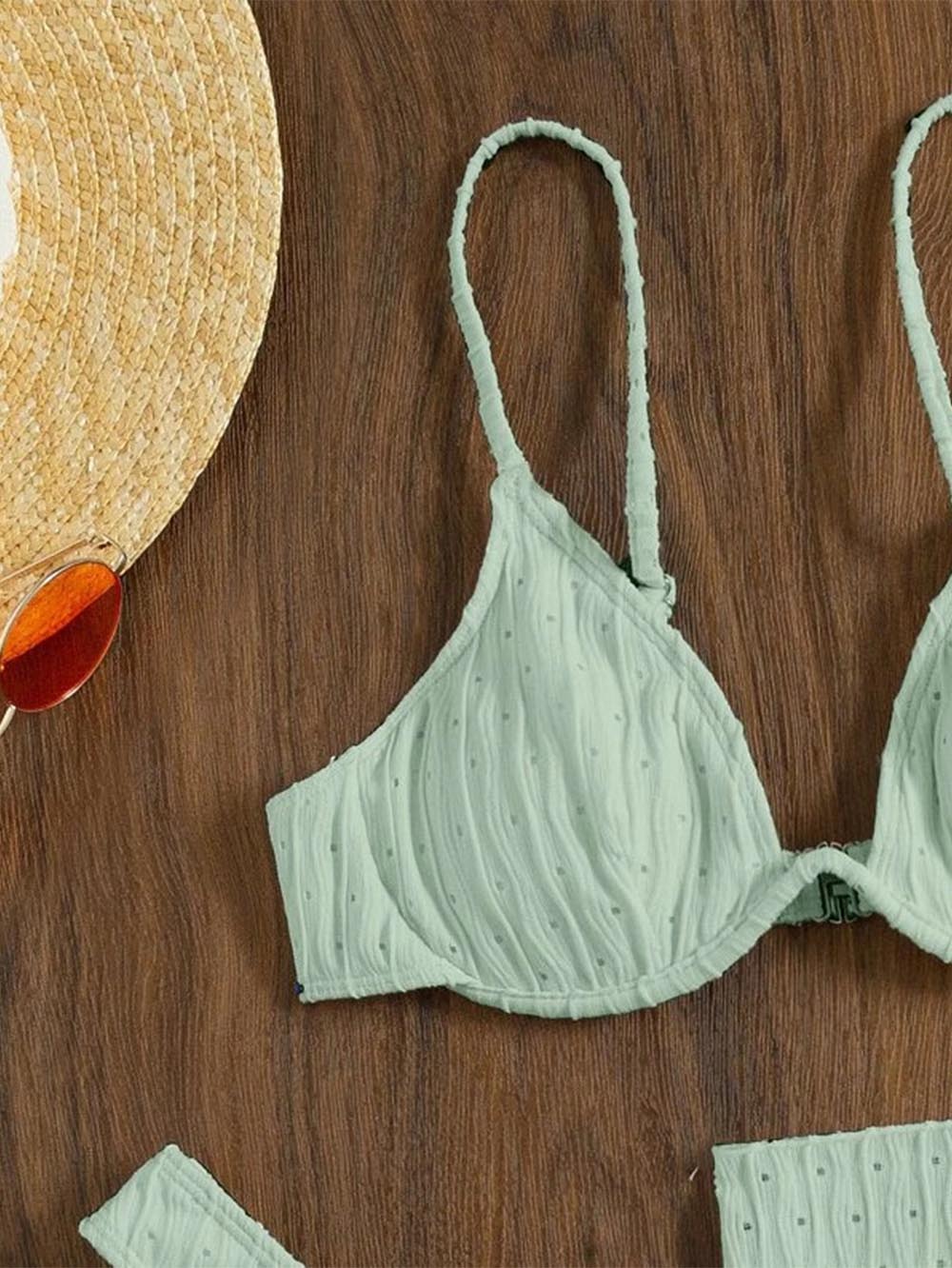 Sexy Split Three Piece Swimwear | ZAKAPOP