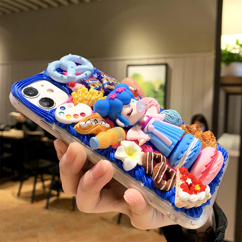 Handmade Nancy Miniature Food Cream Phone Case (Customizable) | ZAKAPOP