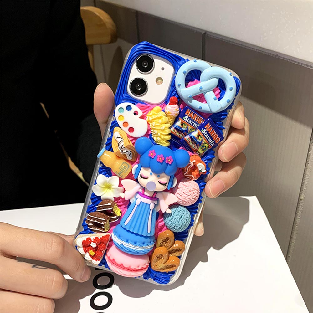 Handmade Nancy Miniature Food Cream Phone Case (Customizable) | ZAKAPOP