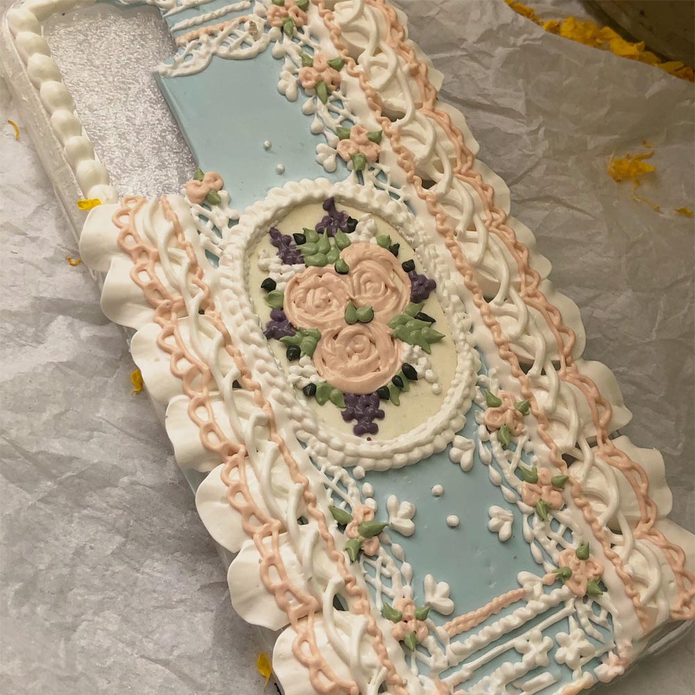 Handmade Palace Ladies 3d Oil Painting Retro Cream Phone Case (Customizable) | ZAKAPOP