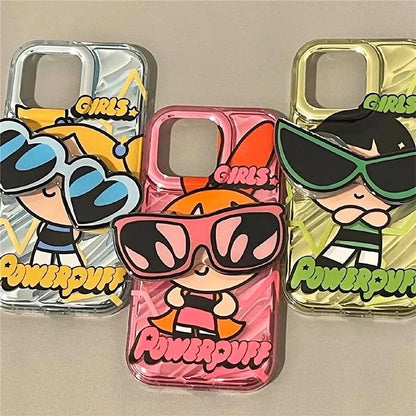 Cute Cartoon Girl POP Stand iPhone Case | ZAKAPOP