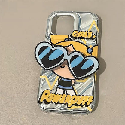 Cute Cartoon Girl POP Stand iPhone Case | ZAKAPOP