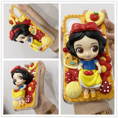 Mermaid Princess Handmade Cream Phone Case | ZAKAPOP