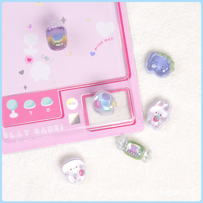 3D Crystal Gemstone Relief Stickers – Self-Adhesive DIY Phone Case Decorations | ZAKAPOP