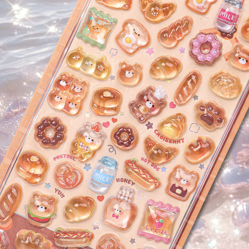 3D Crystal Gemstone Relief Stickers – Self-Adhesive DIY Phone Case Decorations | ZAKAPOP