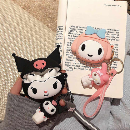 3D Doll Pendant Earphones Case for AirPods | ZAKAPOP