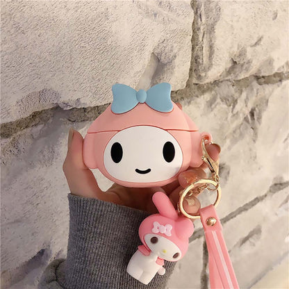 3D Doll Pendant Earphones Case for AirPods | ZAKAPOP