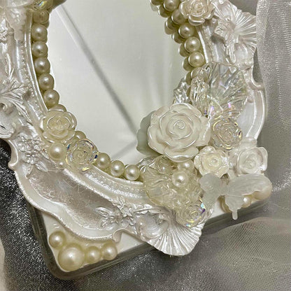 Baroque Pearl Vintage Custom Cream Phone Case | ZAKAPOP