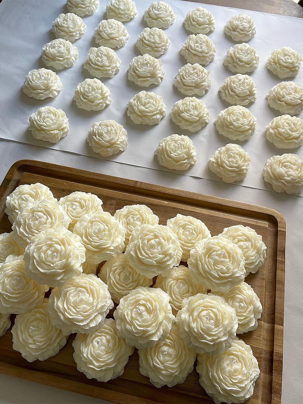 Blooming Peony Candle | Moongloar