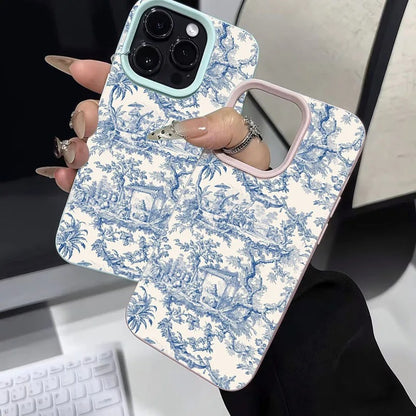 Blue Line Chinese Ink Painting iPhone 17 Case | ZAKAPOP