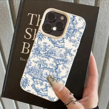 Blue Line Chinese Ink Painting iPhone 17 Case | ZAKAPOP