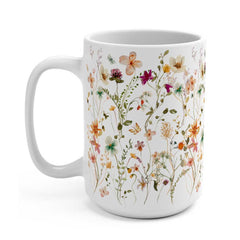 Boho Wildflowers Cottagecore Coffee Mug | ZAKAPOP