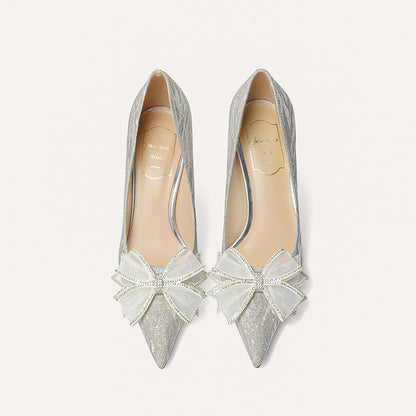 Bow Crystal Stiletto | ZAKAPOP