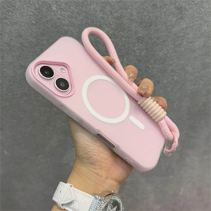 Candy Color Lanyard iPhone Case | ZAKAPOP