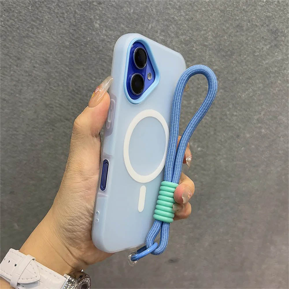 Candy Color Lanyard iPhone Case | ZAKAPOP
