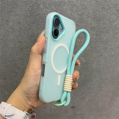 Candy Color Lanyard iPhone Case | ZAKAPOP