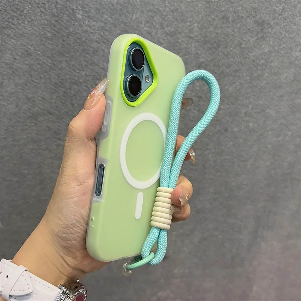 Candy Color Lanyard iPhone Case | ZAKAPOP