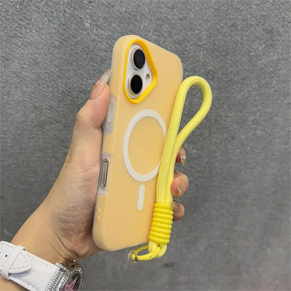 Candy Color Lanyard iPhone Case | ZAKAPOP