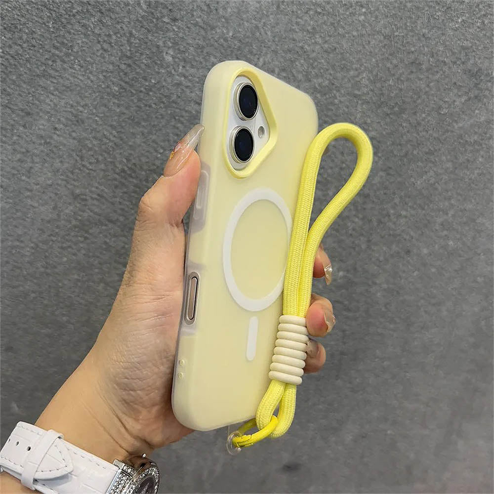 Candy Color Lanyard iPhone Case | ZAKAPOP