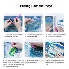 Cartoon Character Diamond Painting Craft Kit | ZAKAPOP