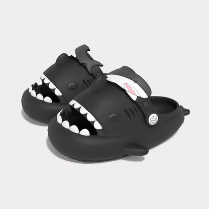 Cartoon Strap Shark Slippers(Kids) | ZAKAPOP