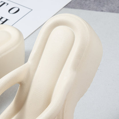 Casual Outdoor High Heel Platform Flip-Flops | ZAKAPOP