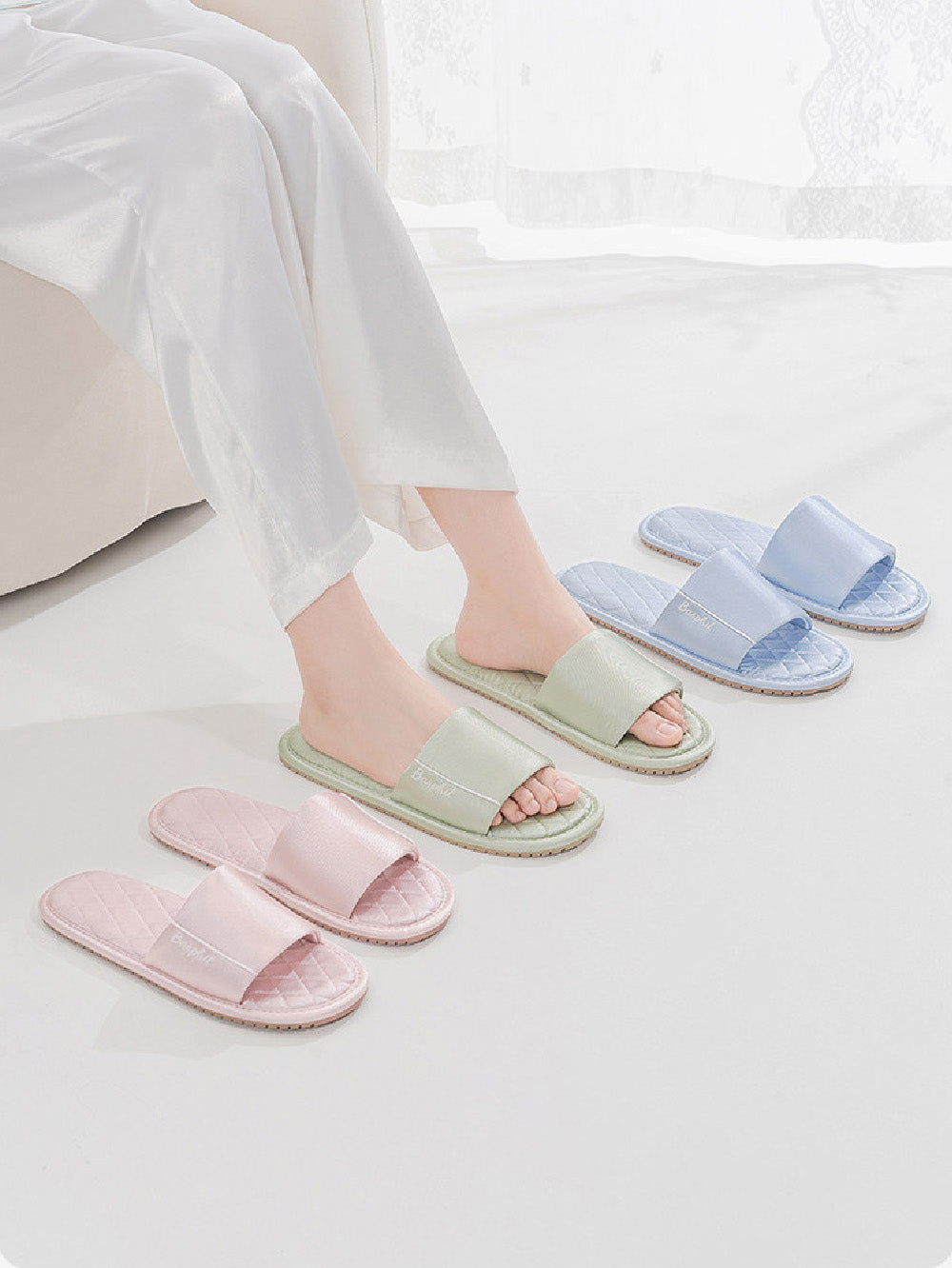 Casual Silky Home Slippers