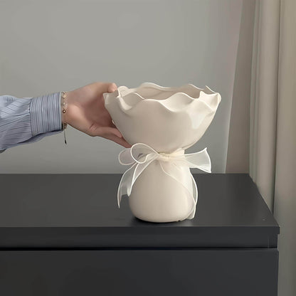 Ceramic Floral Bouquet Vase