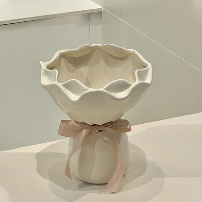 Ceramic Floral Bouquet Vase