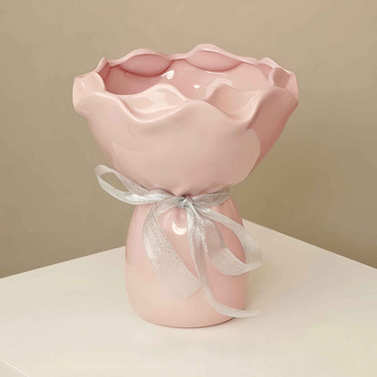 Ceramic Floral Bouquet Vase