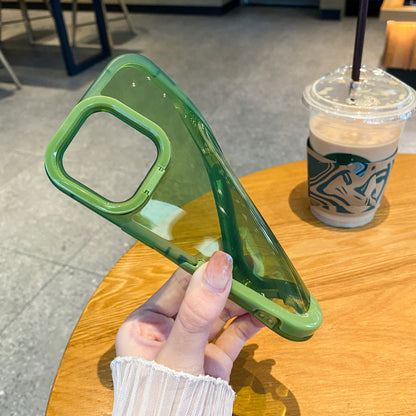 Multicolour Clear Multicolour Bumper Stand Holder Phone Case | ZAKAPOP