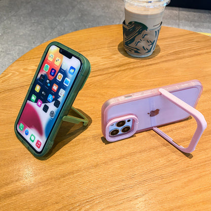 Multicolour Clear Multicolour Bumper Stand Holder Phone Case | ZAKAPOP