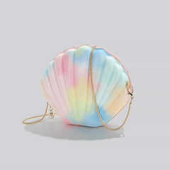 Colorful Mermaid Mini Seashell Purse | ZAKAPOP