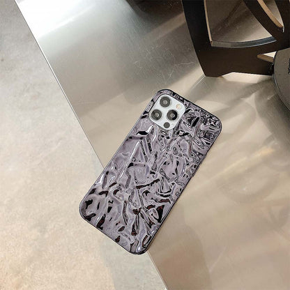 Crinkled Foil iPhone Case | ZAKAPOP