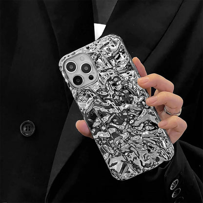 Crinkled Foil iPhone Case | ZAKAPOP
