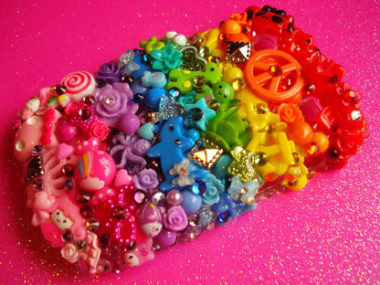 Custom Rainbow Decoden Phone Case | ZAKAPOP